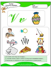 V Sesi Çalışma Sayfaları